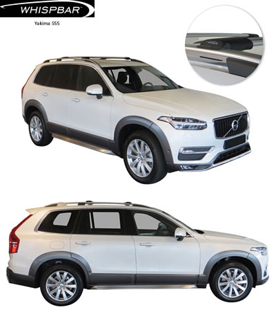 Volvo XC90 roof racks Yakima Whispbar